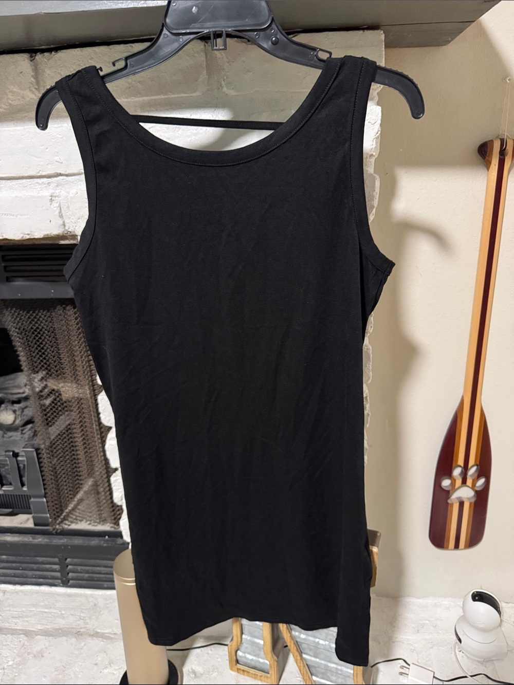 Cupshe Black Sleeveless Tank Dress